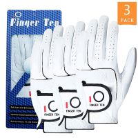 3 Pcs All Premium Soft Cabretta Leather Mens Golf Gloves Left Hand Lh Right Hand Rh Size from Small to XXL