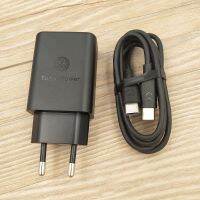 【Taotao Electronics】 9V3A PD Fast Charger Turbo Power 27W Quick EU Adapter USB C ถึง Type Data Cable สำหรับ Motorola Edge S30 S Pro G G9 G7 Plus X30Pro