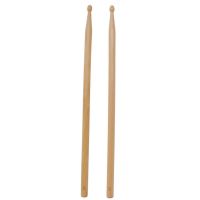 ที่นี่ Beech Wood Drum Sticks ไม้กลองอิเล็กทรอนิกส์กันลื่น Musical Sticks