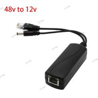 48V To 12V Poe Splitter Connector Power Adapter Injector Switch For Ip Camera Wifi Injector Cable Wall Plug Power Source YB8TH