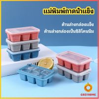 Cozy  แม่พิมพ์น้ำแข็งก้อน ฝาปิด พร้อมฝา 6 ช่อง Ice tray mould