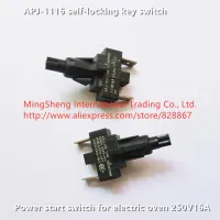 Original new 100 APJ-1116 self-locking key switch 250V16A power start switch for electric oven