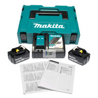 Makita 196693-0 ชุดแบตตารี่ 18V 3Ah x 2 ก้อน พร้อมแท่นชาร์ต DC18RC