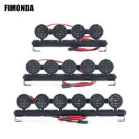 GON FIMONDA แถบแสงหลอดไฟ LED หลังคารถ RC สำหรับ1/4ตีนตะขาบ RC แกน SCX10 TRX4 GEN8แดง RGT CC01 EX86100 Tamiya