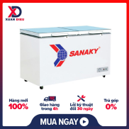 HCMTủ Đông Sanaky Mặt Kính Cường Lực VH-2599A2KD 1Chế Độ 250L Xanh Ngọc