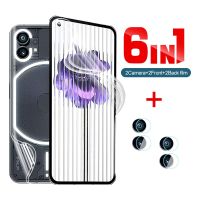 6in1 Front+Back Hydrogel Film+Camera Lens Soft Glass For Nothing Phone 1 5G Screen Protector Nothingphone One A063 6.55Inch Film Vinyl Flooring