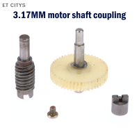 ET CITYS ชุดเกียร์พลาสติกลดความเร็วล้อโลหะ1ชุดสำหรับอุปกรณ์ DIY