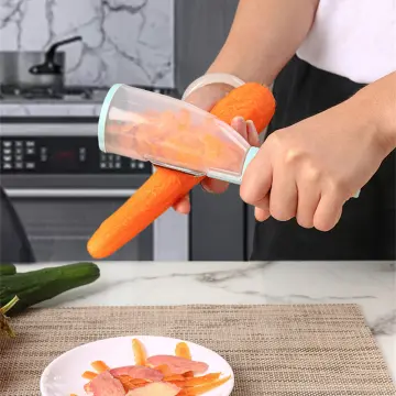 Multifunctional Storage Type Peeler With Storage Tube Compatible With  Apple, Vegetables, Kitchen Cutter