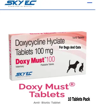 300 mg of doxycycline