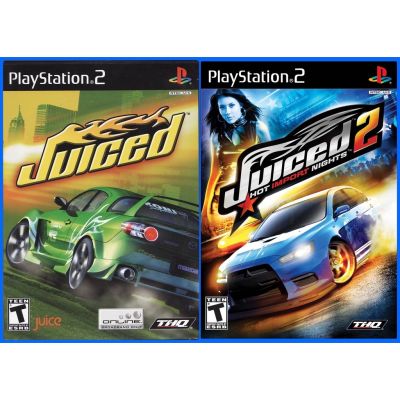 Juiced และ Juiced 2 Hot Import Nights (แนวแบบ NFS Underground ) แผ่นเกม PS2  Playstation 2