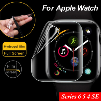 ฟิล์ม สําหรับ Apple Watch film Series 7 6 SE /5/4/3/2/1  44mm   HD Screen Protector Thin film ป้องกันหน้าจอ