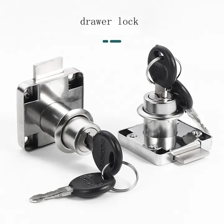 Drawer Lock Locked Cupboard Door Lock Black Gold Bar Furniture