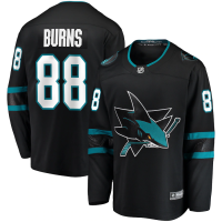 NHL San Jose Sharks Jersey Brent Burns Black Tshirts Long Sleeve Fans Sports Tops Plus Size