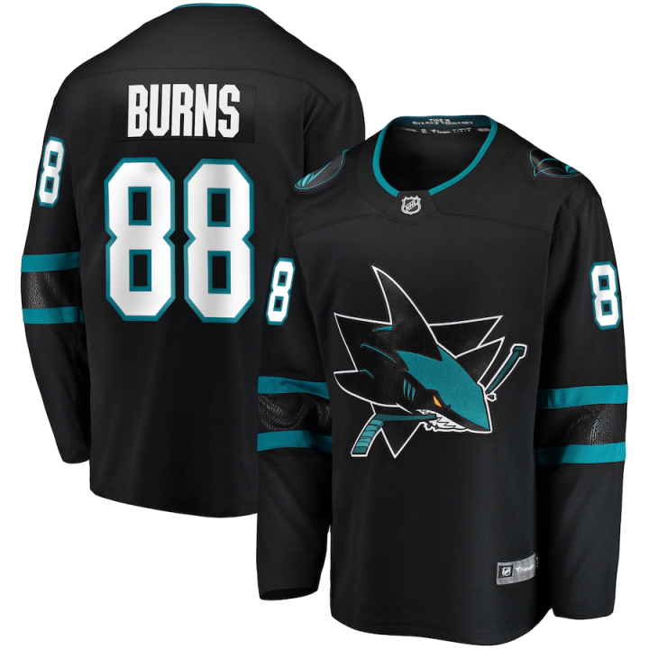 Brent burns jersey outlet shirt