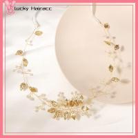 LUCKY HAIRACC เอบีเอสเอบีเอส เข็มขัดชุดแต่งงานประดับมุก ไข่มุกเทียม การตกแต่งชุดแต่งงาน เข็มขัดกว้างสำหรับเดรส หรูหราสุดหรู ลวดทองแดงลวด เข็มขัดสำหรับเจ้าสาว ชุดเดรส