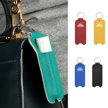 2pcs Lipstick Keychain Holder Storage Bag Lip Balm Lip Pouch Bags