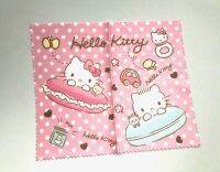 KITTY  F   ผ้าเช็ดแว่นตา  เช็ดแว่น  ทำความสะอาดแว่นตา  ลาย KITTY F 2 F  ขนาด 17 x14 cm ผลิตจากวัสดุอย่างดี  น่าใช้งาน ลายน่ารัก งานสวย  by Noeynest