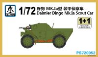 S-รุ่น1/72 PS720052เดมเลอร์ดิงโก Mk.ia ชุดชุดประกอบโมเดลพลาสติกสำหรับรถยนต์