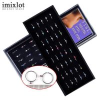 1 Pack 40/18 PCS Body Jewelry Stainless Steel Nose Open Hoop Ring  Piercing Nose Studs Rings with Free Box пирсинг Body jewellery