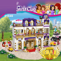 Girls Good Friend Xinhucheng Hotel 41101 Childrens Assembled Chinese Building Block Toys 01045