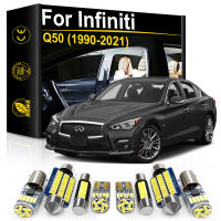 สำหรับ Infiniti G20 G25 G35 G37 Q40 1990- 2015 2016 2017 2018 2019 2020 2021ไฟภายในรถ LED อุปกรณ์เสริม Canbus โคมไฟ