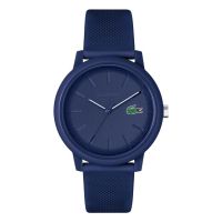 Lacoste.12.12 นาฬิกาข้อมือผู้ชาย LC2011172 สายซิลิโคน สีน้ำเงิน