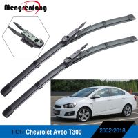 [Car Parts]สำหรับ Chevrolet Aveo T300รถด้านหน้ากระจกใบปัดน้ำฝนยางนุ่มใบปัดน้ำฝน J Hook Amp; Pinch Tab Arms 2002-2018