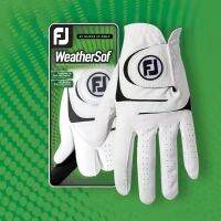 FJ Golf Gloves Mens Left And Right Hands Wear-Resistant Non-Slip Leather Golf Ball Outdoor Sports Gloves Womens Singles Only