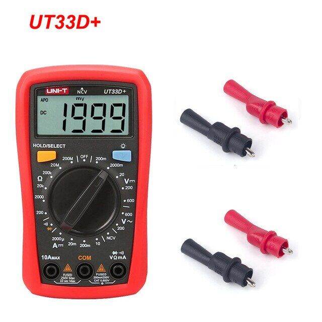 New Lcd Digital Multimeter Capacitor Tester Ac Dc Voltmeter Continuity
