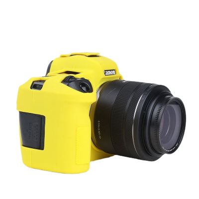 อุปกรณ์ป้องกันฝาครอบบอดี้เคสผิวเกราะซิลิโคนสำหรับกล้องดิจิตอล Canon EOS R Mirrorless