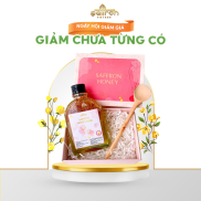 Set quà Saffron ngâm mật ong 130gr thương hiệu Saffron Việt Nam