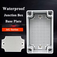 Outdoor Waterproof Junction Box Base Plate ABS Monitoring Waterproof Box Fixed Base Plate IP67 honeycomb mounting base plate