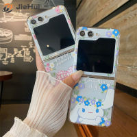 JieHui สำหรับ Samsung พร้อม Flip5 PC Melody Dog Fashion Phone Case