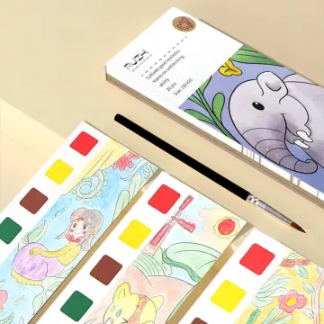 Magic Water Painting Drawing Book Enlightenment Toys Children's Early  Education Pocket Watercolor Painting Book For Kids