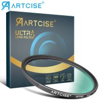 ARTCISE กล้องถ่ายรูปที่กรองรังสียูวีบางเฉียบป้องกันหลายชั้น58มม. 62มม. 67มม. 72มม. 77มม. ตัวกรอง Dslr