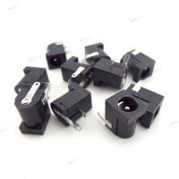 5.5x2.1mm DC-005 DC Female Power Socket Plug Connectors Power Supply Barrel-Type Right Angle PCB Mount Terminal 5521 17TH