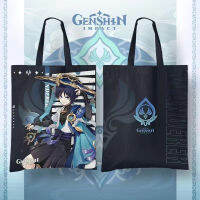 Zsqh CPL genshin impact arataki itto kazuha yae aiy kusato Ayaka Harajuku Shopper สุภาพสตรีผ้าใบ Sho · Global voices กระเป๋ากระเป๋าถือ
