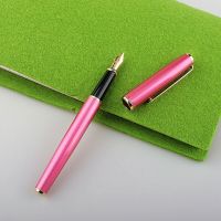 Luxury High Quality Metal Design Fountain Pen Business Office Stationery Supplies Signature Calligraphy Writing Ink Pens  Pens