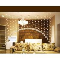 Glass Crystal Bead Curtain Luxury Decor Home Living Room Bedroom Window phht