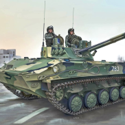 Mô hình Quân Sự Bộ kit mô hình xe chiến đấu bộ binh đổ bộ đường không BMD
