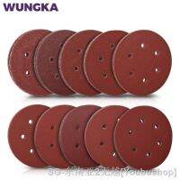 ✽๑☎ 6 Inch Holes 150MM Sanding Discs 60-2000 Grit Flocking Sandpaper Orbital Sander Hook and LoopAluminum Oxide Sand Paper