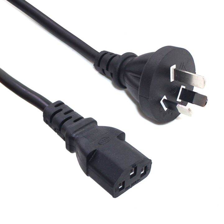 IEC C13 Kettle to AU Plug 3 Pin AC Power Cable Australia Extension Cord