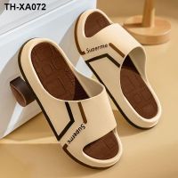 Middle and large childrens slippers boys summer indoor and outdoor wear 2023 new non-slip bathroom bath childrens sandals and slippers