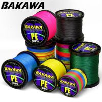 BAKAWA fishing line carp line Super Strong 8 braid 4 Strands Braided PE multifilamento cord fly fishing Extreme network sea x Fishing Lines