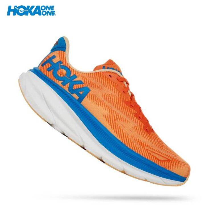 รองเท้าวิ่ง-hoka-men-s-clifton-9-wide-vibrant-orange-impala-1132210-voim