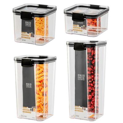 Food Storage Containers for Pantry Large Food Storage Containers Airtight Leak-proof Dry Food Canisters with Lids BPA Free Kitchen and Pantry Organization methodical