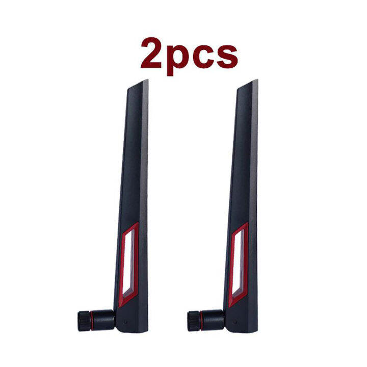 2pcs-10dbi-dual-band-2-4ghz-5ghz-5-8ghz-wifi-เสาอากาศ-rp-sma-connector-universal-เสาอากาศเครื่องขยายเสียงเราเตอร์แลนไร้สาย-antenna-booster