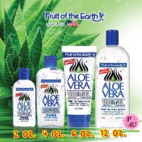 Fruit Of The Earth Aloe Vera Gel 100% 2 OZ,4 oZ  เป็นอโลเวร่าเจลบริสุทธิ์ ปราศจากสีและกลิ่น