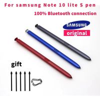100% เดิมเหมาะสำหรับ Samsung Galaxy Note10 Lite Note 10 Lite N770 S Pen ปากกาแท็บเล็ตอัจฉริยะหน้าจอสัมผัสปากกาแทนที่ด้วยบลูทูธ