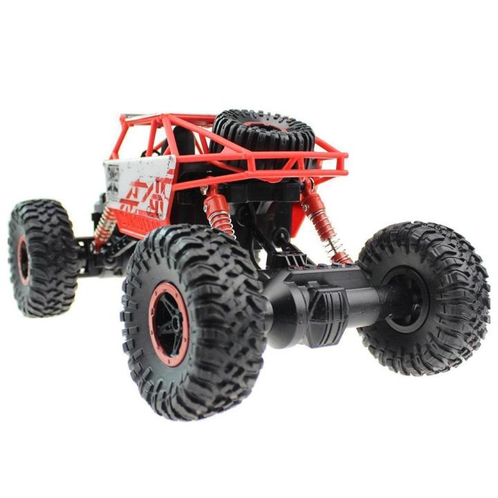 รถบังคับวิทยุ-รถไต่หิน-rc-car-รถบังคับบิกฟุต-ขับเคลื่อน-4-ล้อ-4x4-รถบังคับคันใหญ่-อัตราส่วน-1-18-ของเล่นเด็กชาย-สีแดง-rc-rock-off-road-vehicle-4wd